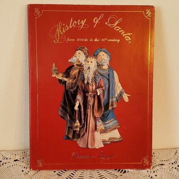 "History of Santa" Vintage Hardcover Book - Duncan Royale (1987) - Picture 1 of 10